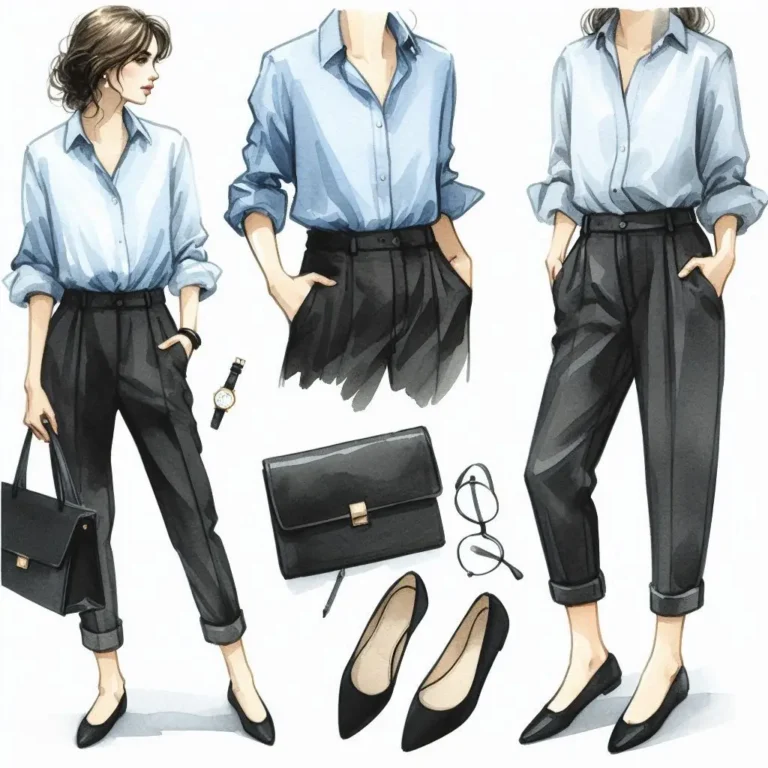 buttonDownShirtStretchPants