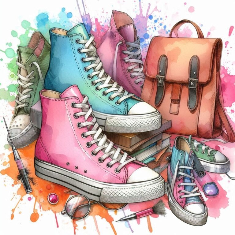 pastelHightopSneakersArt