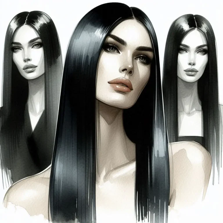 sleekStraightHair